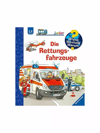 RAVENSBURGER | Buch - Wieso Weshalb Warum junior - Die Rettungsfahrzeuge Band 23 | 